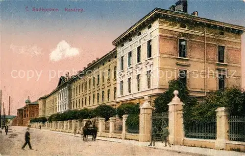 AK / Ansichtskarte Budejovice Kaserne Budejovice