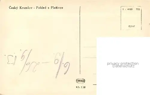 AK / Ansichtskarte Krumlov Kirche Krumlov