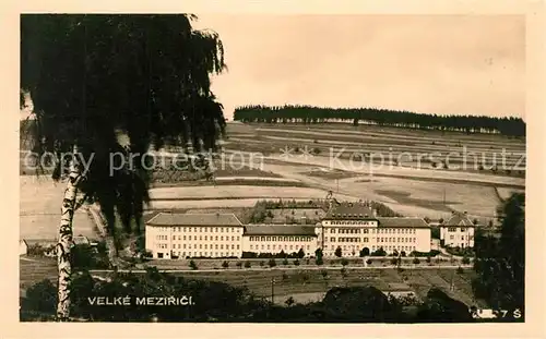 AK / Ansichtskarte Velke_Mezirici Panorama Velke Mezirici