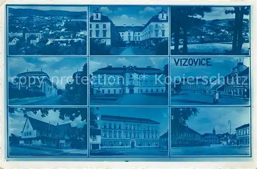 AK / Ansichtskarte Vizovice Stadtansichten Vizovice