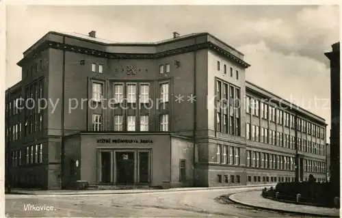 AK / Ansichtskarte Vitkovice Statli Pruemyslova skola Vitkovice