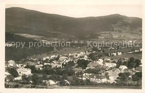 AK / Ansichtskarte Zelezna_Ruda_Markt_Eisenstein Panorama Zelezna_Ruda