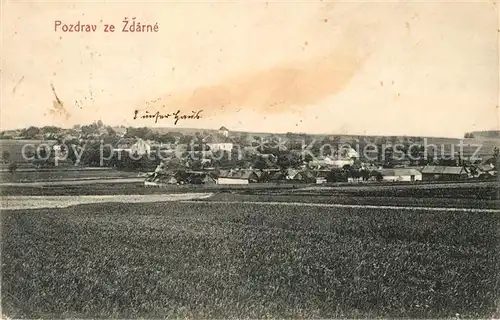 AK / Ansichtskarte Boskovice Zdarne Panorama Boskovice