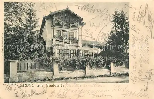 AK / Ansichtskarte Tschechien_Region Seelowitz Villa Tschechien Region