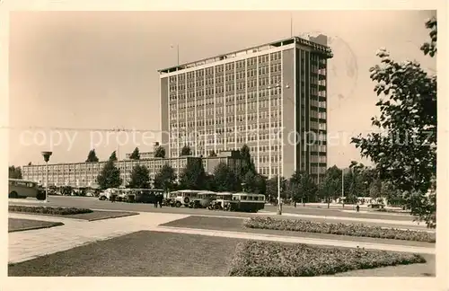 AK / Ansichtskarte Zlin Hochhaus  Zlin