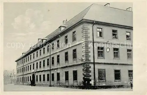 AK / Ansichtskarte Terezin Zizkovy Kaserne Terezin