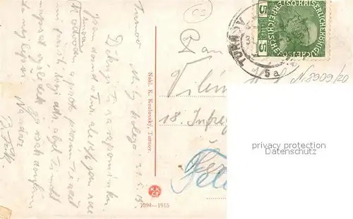 AK / Ansichtskarte Turnov Namesti Turnov