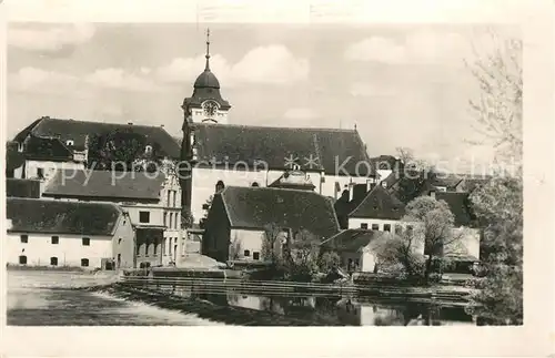 AK / Ansichtskarte Tyn_nad_Vitavou_Tein Stadtansicht Tyn_nad_Vitavou_Tein