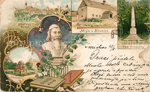 AK / Ansichtskarte Tschechien_Region Uhersky Brod Mlyn Nivnici Pad Klopaty Noardenu Tschechien Region