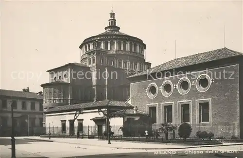AK / Ansichtskarte Milano Chiesa delle Grazie Milano