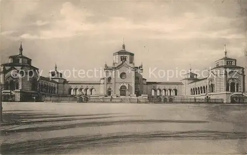 AK / Ansichtskarte Milano Cimitero Monumentale Milano