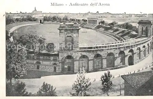 AK / Ansichtskarte Milano Anfiteatro dell Arena Milano