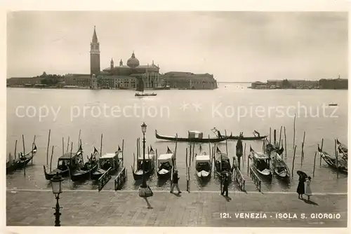 AK / Ansichtskarte Venezia_Venedig Isola San Giorgio Venezia Venedig