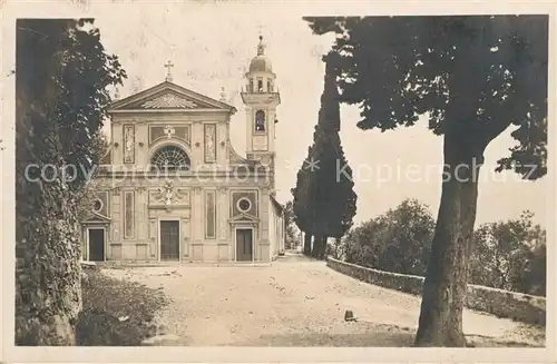 AK / Ansichtskarte Sant_Ilario_Genova Chiesa Kirche 