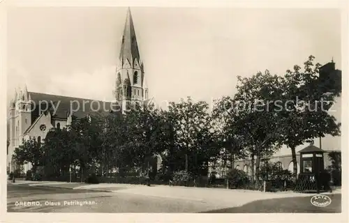 AK / Ansichtskarte oerebro Olaus Petrikyrkan Kirche oerebro