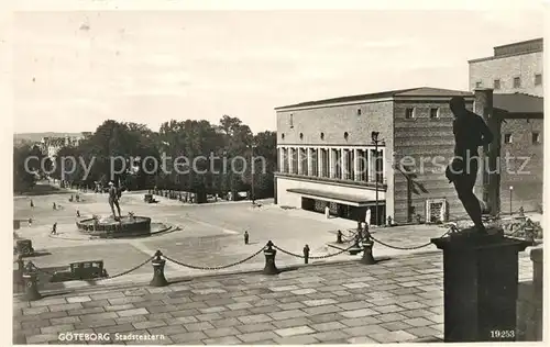AK / Ansichtskarte Goeteborg Stadsteatern Theater Goeteborg