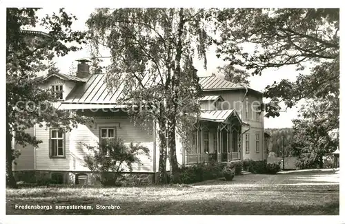 AK / Ansichtskarte Storebro Fredensborgs semesterhem 