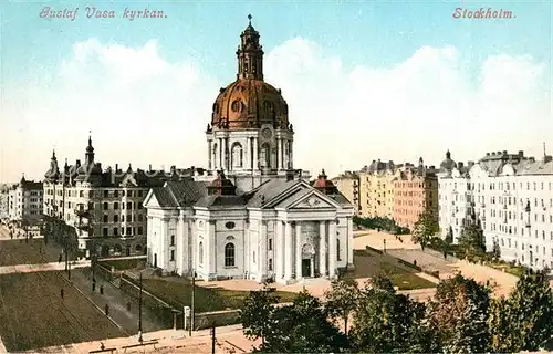 AK / Ansichtskarte Stockholm Gustav Vasa kyrkan Kirche Stockholm