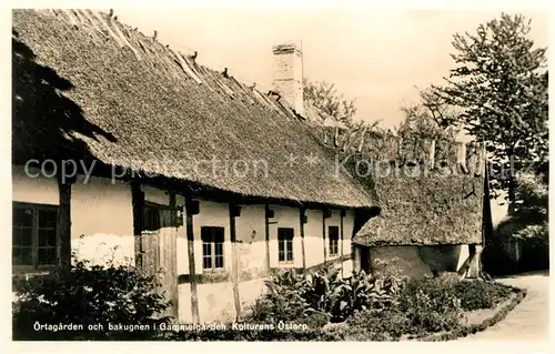 AK / Ansichtskarte Kulturens_oestarp oertagarden och bakugnen i Gammelgarden 