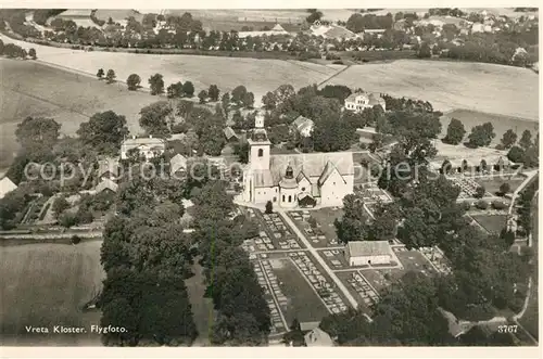 AK / Ansichtskarte Linkoeping Vreta Kloster Fliegeraufnahme Linkoeping