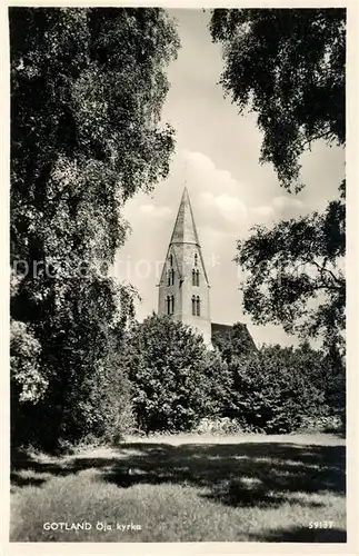 AK / Ansichtskarte oeja Kyrka Kirche 