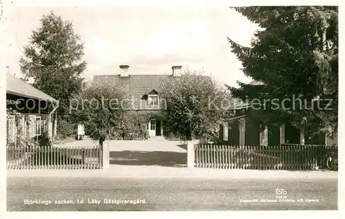 AK / Ansichtskarte Laeby Bjoerklinge socken Gaestgivaregard 