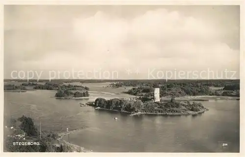 AK / Ansichtskarte Soederkoeping_oestergoetland Stegeborg Slott Schloss Soederkoeping_oestergoetland