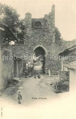 AK / Ansichtskarte Yvoire Porte d Yvoire Yvoire