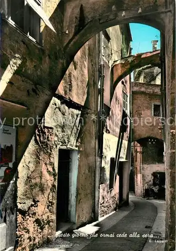 AK / Ansichtskarte Pietra_Ligure Gasse Pietra Ligure