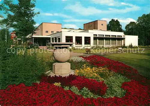 AK / Ansichtskarte Bad_Hersfeld Stadthalle Kurpark Kurparkstuben Bad_Hersfeld