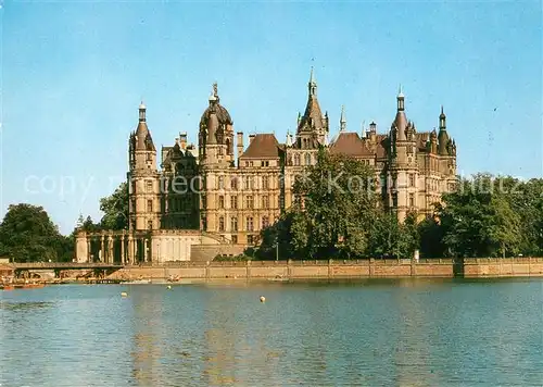AK / Ansichtskarte Schwerin_Mecklenburg Schloss Schwerin_Mecklenburg