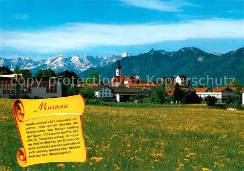 AK / Ansichtskarte Murnau_Staffelsee  Murnau_Staffelsee