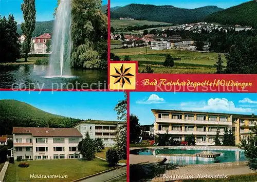 AK / Ansichtskarte Bad_Reinhardshausen Waldsanatorium Hartenstein  Bad_Reinhardshausen