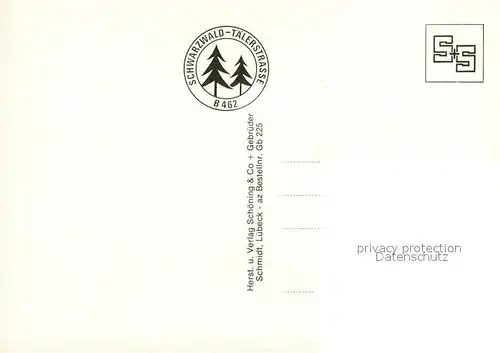 AK / Ansichtskarte Gernsbach Stadtkirche Storchenturm Kurpark Stadthalle Gernsbach