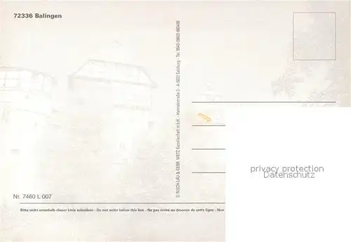AK / Ansichtskarte Balingen  Balingen