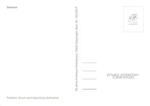 AK / Ansichtskarte Beilstein_Wuerttemberg  Beilstein_Wuerttemberg