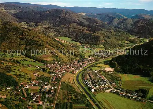AK / Ansichtskarte Lautenbach_Renchtal Fliegeraufnahme Lautenbach Renchtal