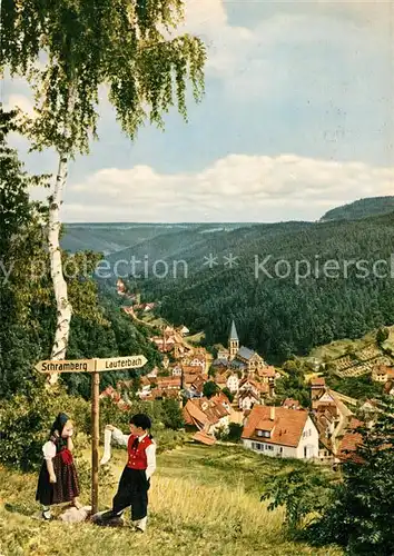 AK / Ansichtskarte Lauterbach_Schwarzwald  Lauterbach Schwarzwald
