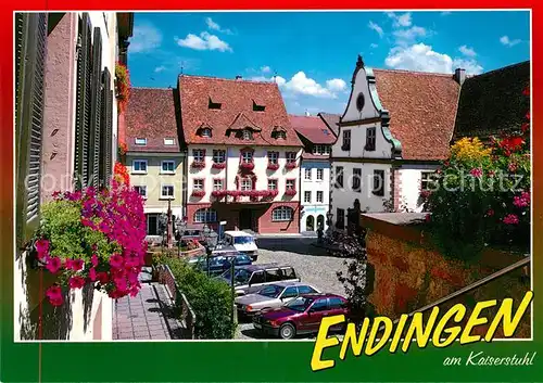 AK / Ansichtskarte Endingen_Kaiserstuhl Marktplatz Endingen_Kaiserstuhl