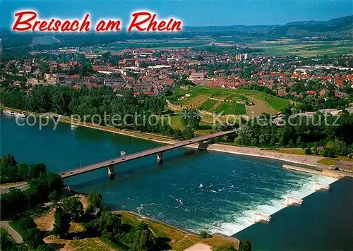 AK / Ansichtskarte Breisach_Rhein Fliegeraufnahme Breisach Rhein