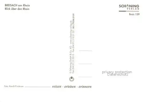 AK / Ansichtskarte Breisach_Rhein Fliegeraufnahme Breisach Rhein
