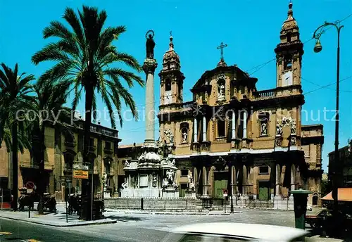 AK / Ansichtskarte Palermo_Sicilia Piazza S Domenico Palermo_Sicilia