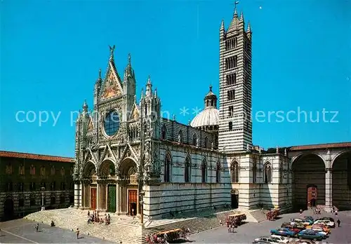 AK / Ansichtskarte Siena La Cattedrale Siena