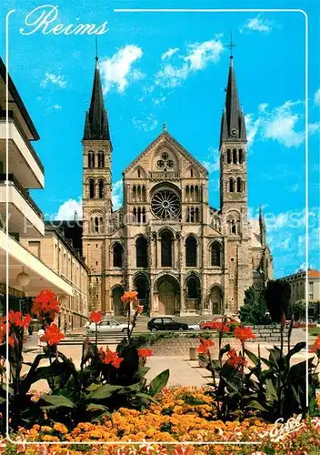 AK / Ansichtskarte Reims_Champagne_Ardenne Basilique Saint Remi Reims_Champagne_Ardenne