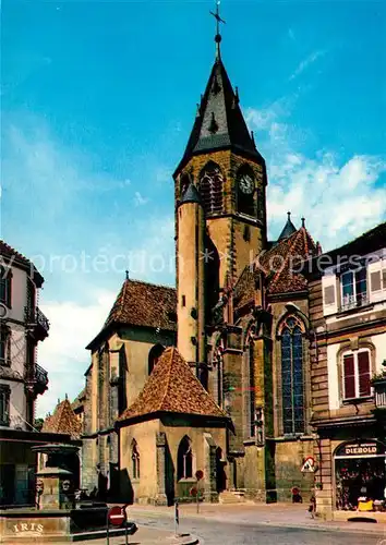 AK / Ansichtskarte Haguenau_Bas_Rhin Eglise St Georges Haguenau_Bas_Rhin