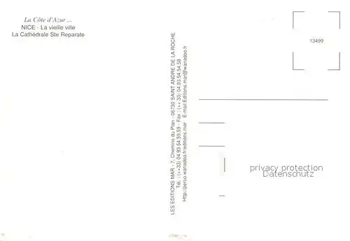 AK / Ansichtskarte Nice_Alpes_Maritimes La Cathedrale Sainte Reparate Nice_Alpes_Maritimes