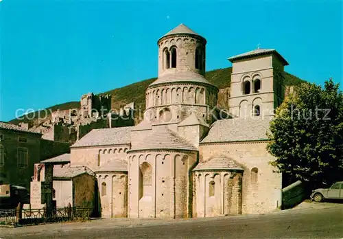 AK / Ansichtskarte Cruas Eglise Abbatiale  Cruas