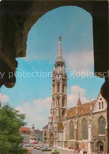 AK / Ansichtskarte Budapest Matthiaskirche Budapest