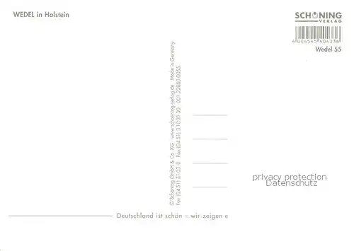 AK / Ansichtskarte Wedel_Pinneberg Willkomm Hoeft Schiffsbegruessung Kreuzfahrschiff Wedel Pinneberg