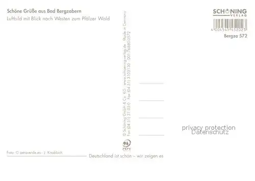 AK / Ansichtskarte Bad_Bergzabern Fliegeraufnahme Bad_Bergzabern